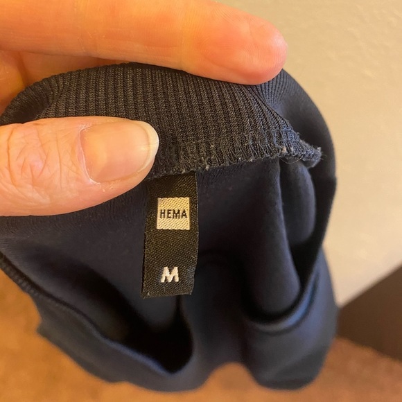 HEMA NAVY SHIFT DRESS TEE DRESS CASUAL SIZE M - Picture 5 of 6